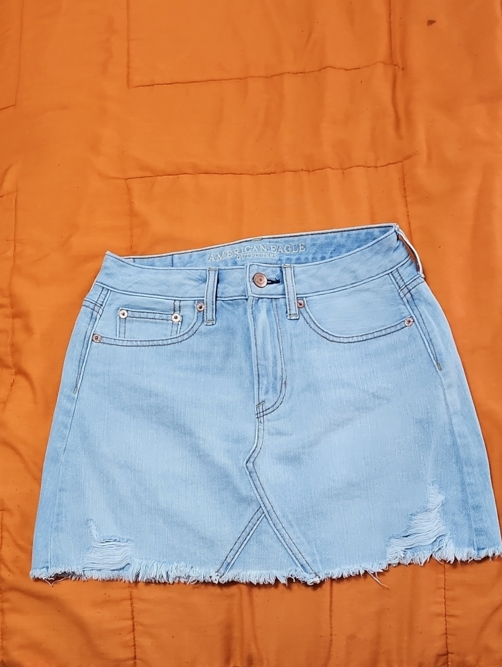 American Eagle Denim Skirt. Womens Sz 0